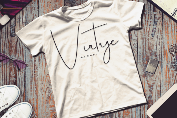 Calligraphy Handmade Font - Preview 3