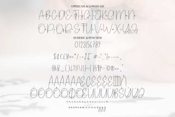 Calligraphy Handmade Font - Preview 6