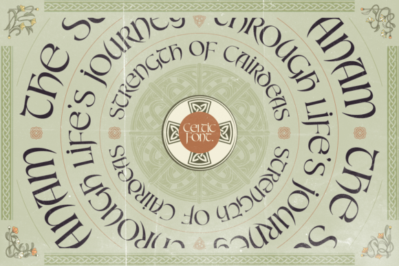 Cartius Font PNG with transparent background - Preview 2