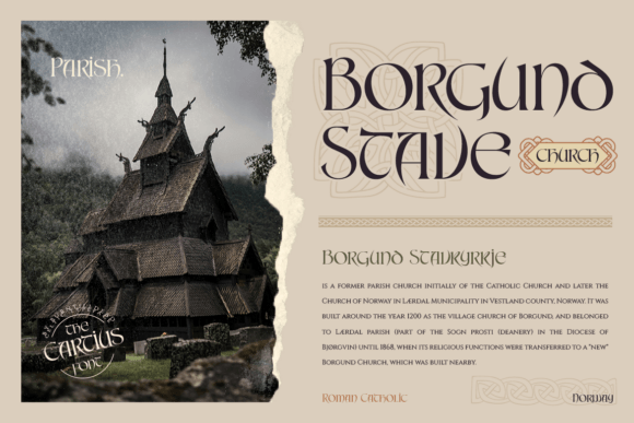 Cartius Font PNG with transparent background - Preview 3