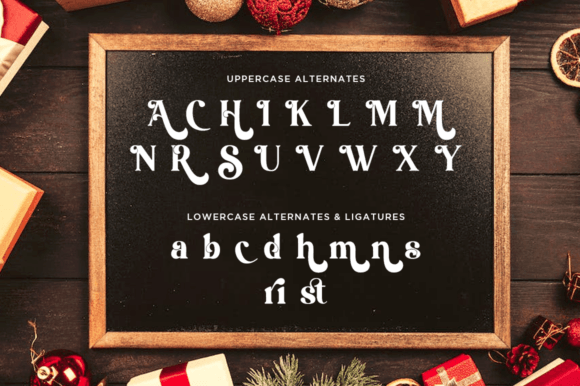 Christmas Comeback Font - Preview 6