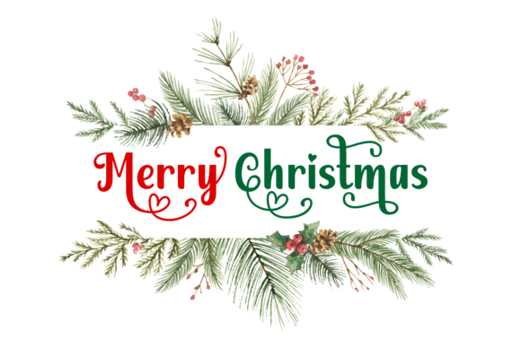 Christmas Medley Font - Preview 1