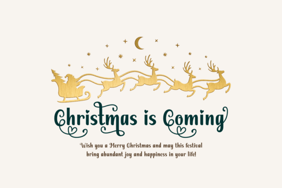 Christmas Medley Font - Preview 3