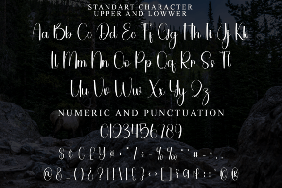 Christmas Opening Font - Preview 4