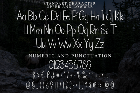 Christmas Pudding Font - Preview 4