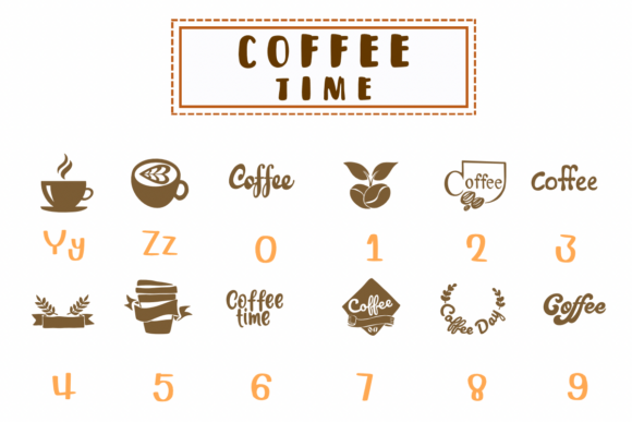 Coffee Time Font - Preview 3