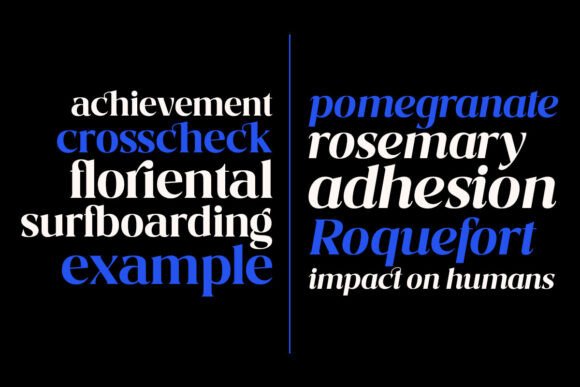 Costaline Black Font PNG with transparent background - Preview 1