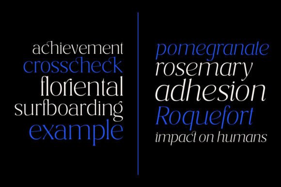 Costaline Extra Light Font - Preview 1