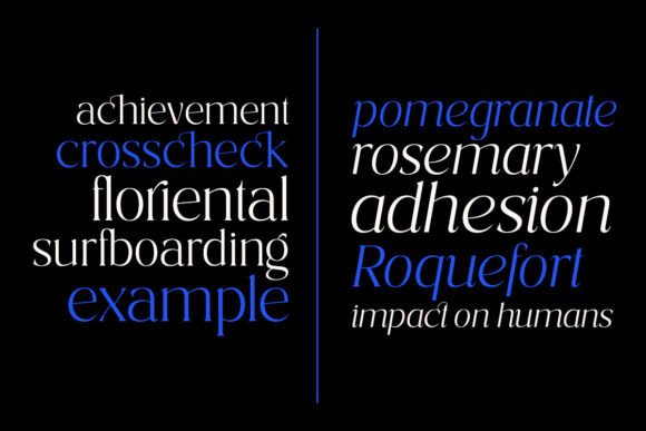 Costaline Light Font PNG with transparent background - Preview 1