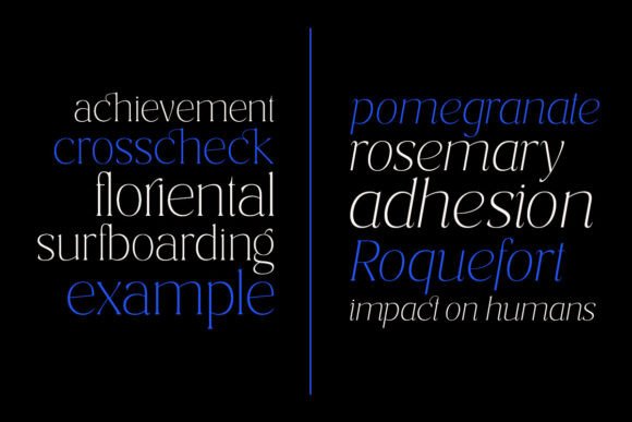 Costaline Thin Font - Preview 1
