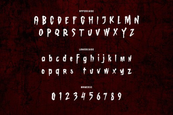 Deadcombs Font - Preview 1