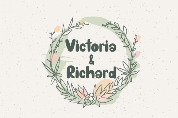 Dreamy Bubble Font PNG with transparent background - Preview 5
