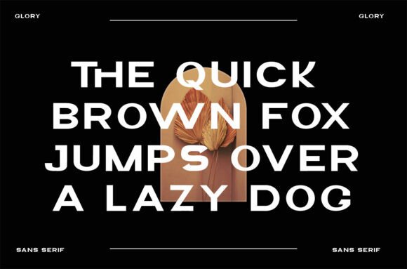 Glory Font - Preview 5