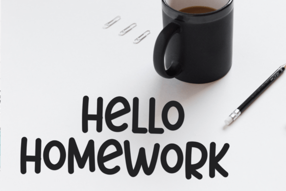 Home School Font - Preview 1