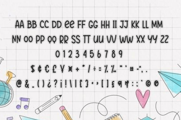 Home School Font - Preview 5