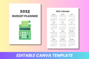 2025 Budget Planner Canva Kdp Interior Graphic by DIGITAL PRINT BOX ...