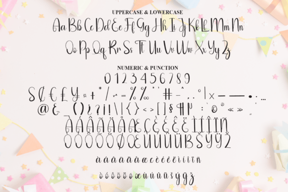 Birthday Font - Preview 6