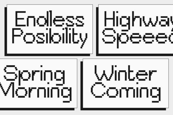 Bitend Font - Preview 3