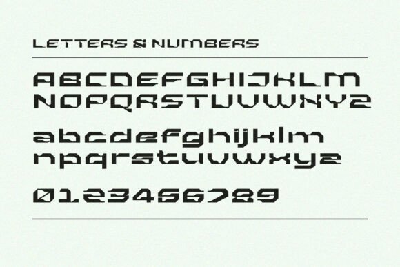 Bitro Font - Preview 1