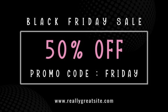 Black Friday Font - Preview 2