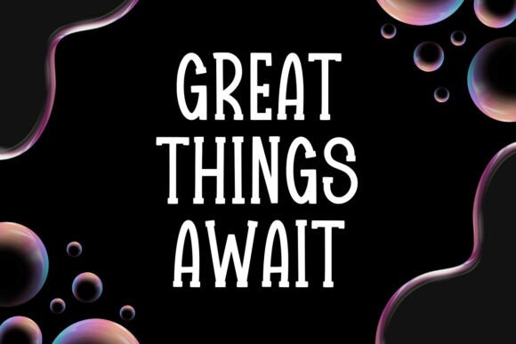 Black Friday Font - Preview 3