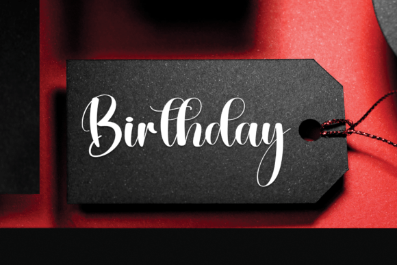 Black Pattern Font - Preview 4