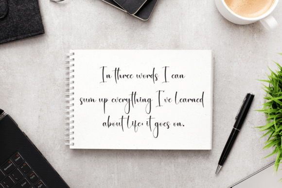 Cassandra Font - Preview 2
