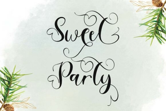 Christmas Amellia Font - Preview 1