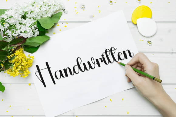 Christmas Drawing Font - Preview 6