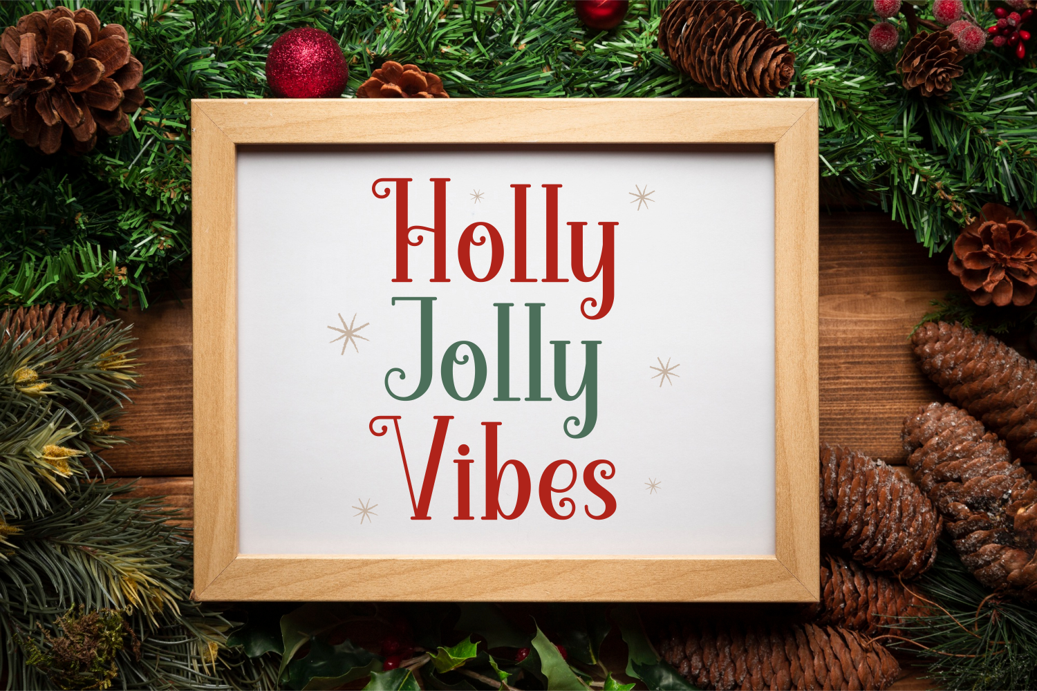 Christmas Holidey Font - photo 2