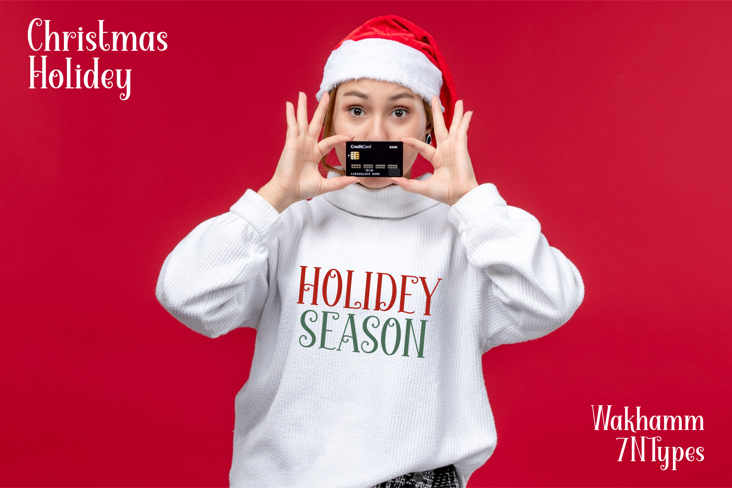 Christmas Holidey Font - photo 3