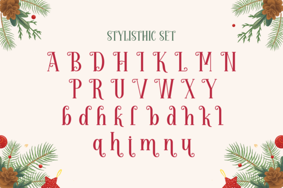 Christmas Holidey Font - Preview 5