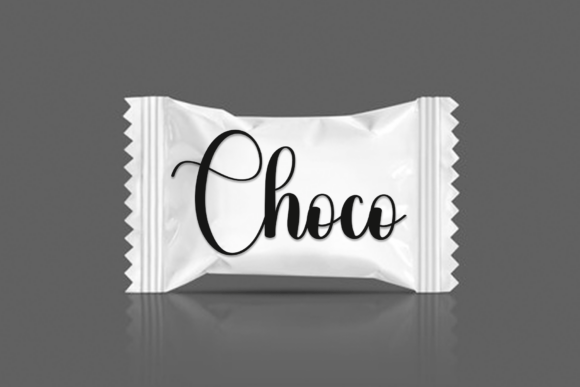 Christmas Pudding Font - Preview 1