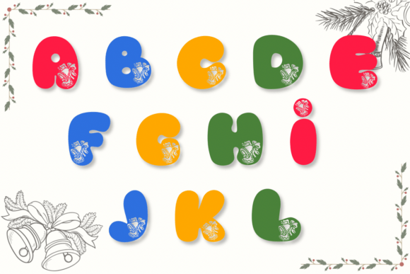Christmas Bell Font - Preview 3