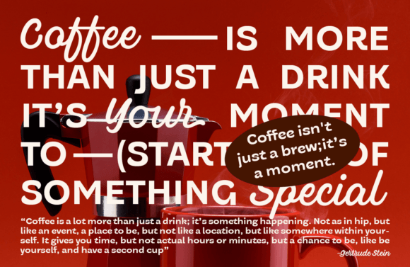 Coffean Font - Preview 1