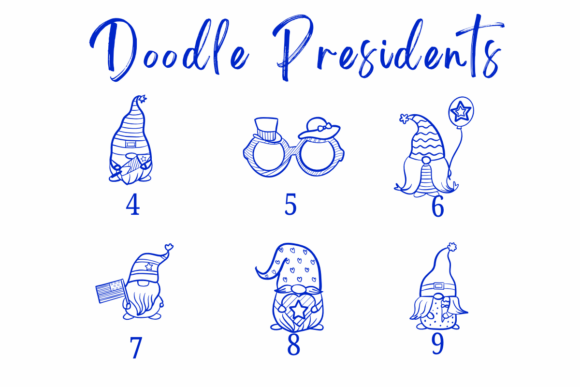 Doodle Presidents Font - Preview 3