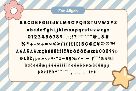 Fox Aliyah Font - Preview 6