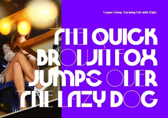 Fugerline Font - Preview 1