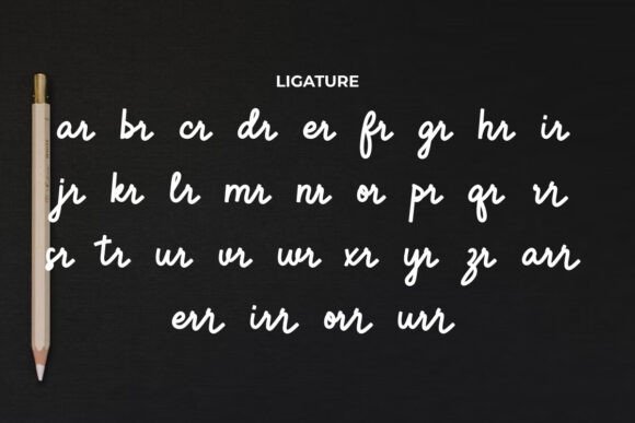 Hand Writing Font - Preview 6