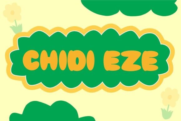 Hunni Buba Font PNG with transparent background - Preview 5