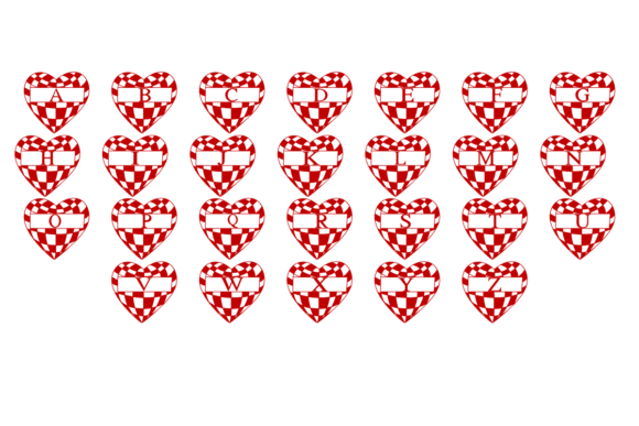 I Love You Font - Preview 1