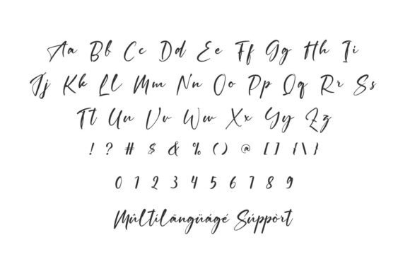 Kala Rembulan Font PNG with transparent background - Preview 3