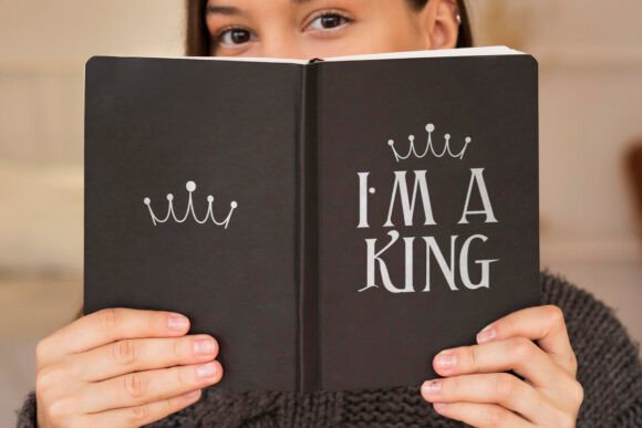 King Battle Font PNG with transparent background - Preview 5