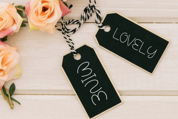 Lovely Mine Font PNG with transparent background - Preview 4