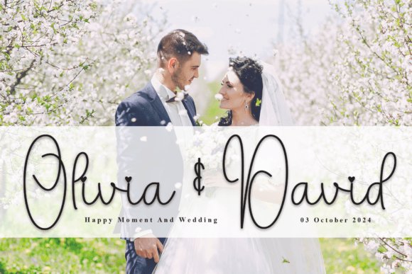 Naura Font PNG with transparent background - Preview 1
