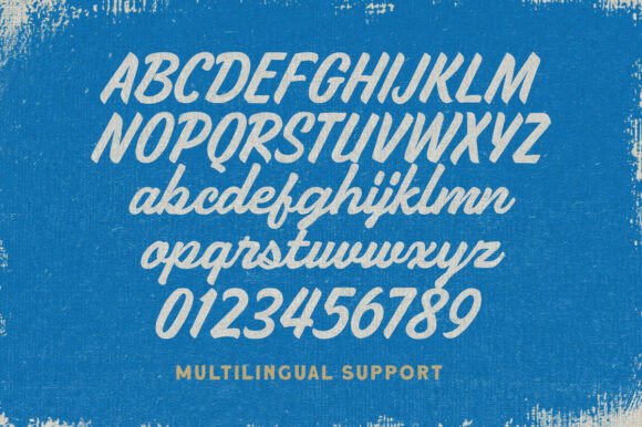Oldtown Signer Font PNG with transparent background - Preview 3