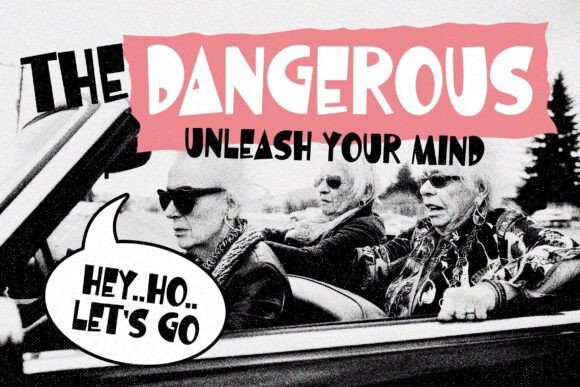 Punk Madness Font PNG with transparent background - Preview 1