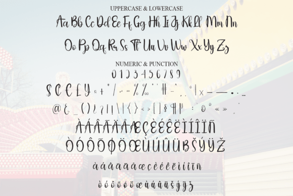 Retrofest Font PNG with transparent background - Preview 6