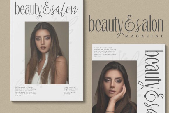 Savana Beauty Font PNG with transparent background - Preview 2