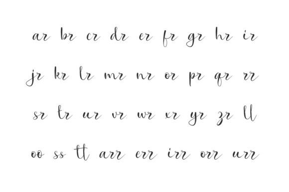 Serandani Font PNG with transparent background - Preview 5